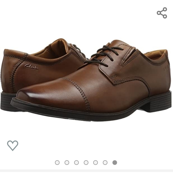 clarks tilden cap toe oxford